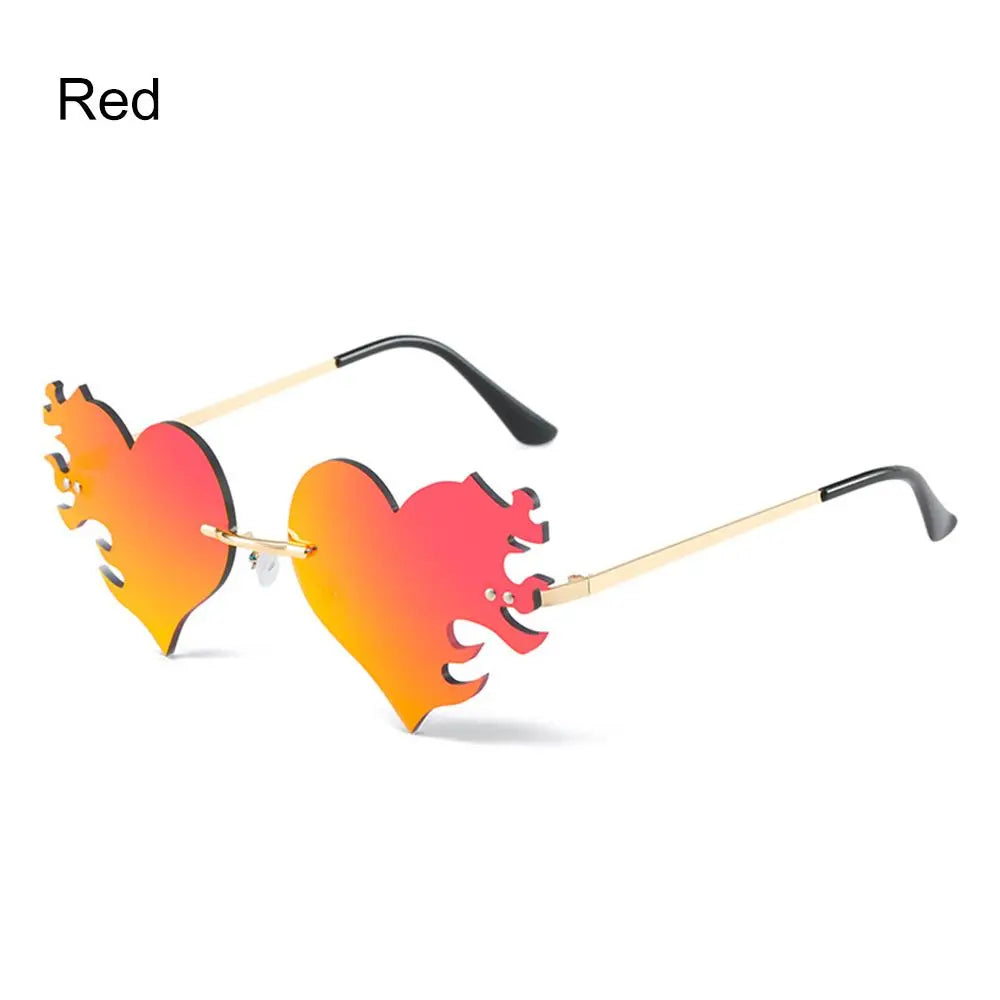 Bat-Shaped Rimless Sunglasses – Unisex Retro Streetwear Eyewear with UV400 Protection - Image 11