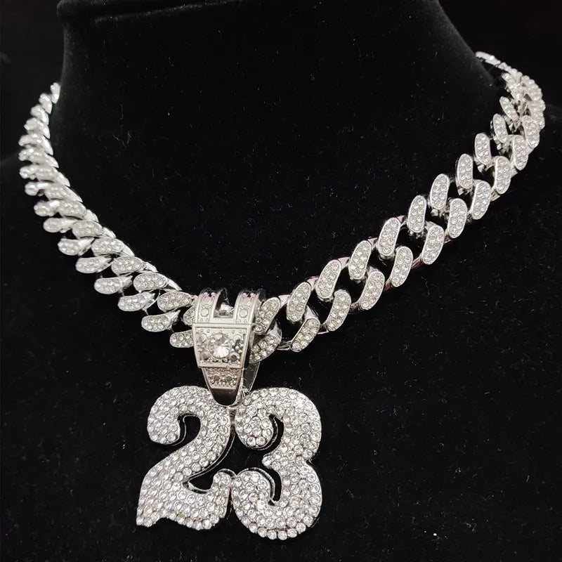 Number 23 Pendant Necklace - Image 2