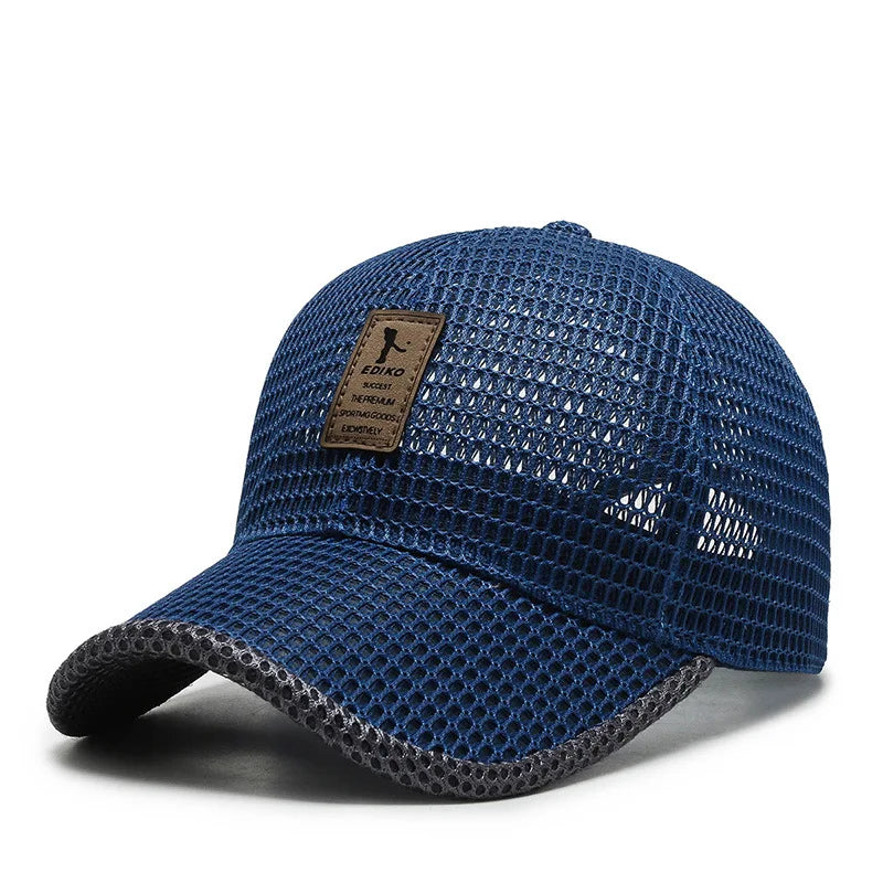 Summer Fishing Mesh Baseball Cap – Unisex Breathable Snapback Hat for Men & Women - Image 5