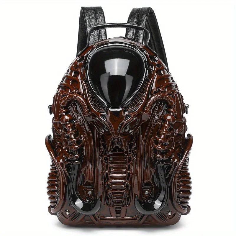 Cyberpunk Shoulder Backpack – Creative & Unique Design for Unisex Wear - Image 8