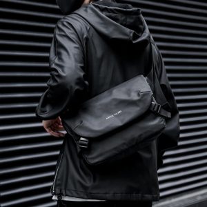 Waterproof Large-Capacity Crossbody Bag – Men’s 15-Inch Laptop Shoulder Bag with Anti-Theft Design