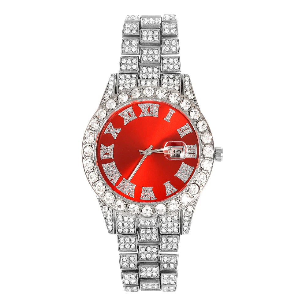 Hip Hop Miami Cuban Link Chain Set - Image 8