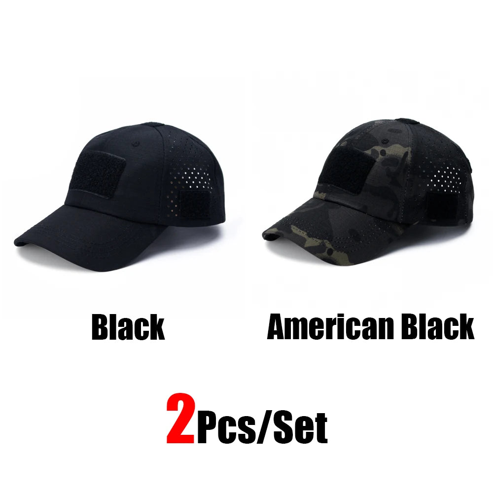 New Men’s Camouflage Baseball Cap – Breathable Outdoor Sun Hat for Sports & Adventure - Image 24