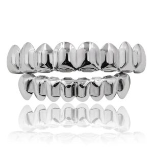 Gold & Silver Plated Hip Hop Teeth Grillz