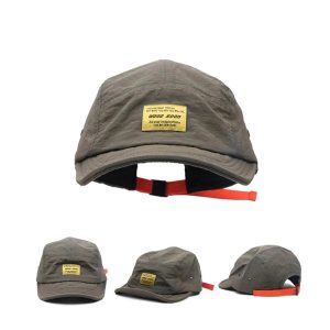 Fashion 5-Panel Quick-Dry Baseball Cap – Unisex Flat-Brim Snapback for Summer & Outdoor Style