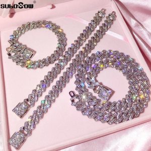 14MM Miami Prong Cuban Link Chain Necklace