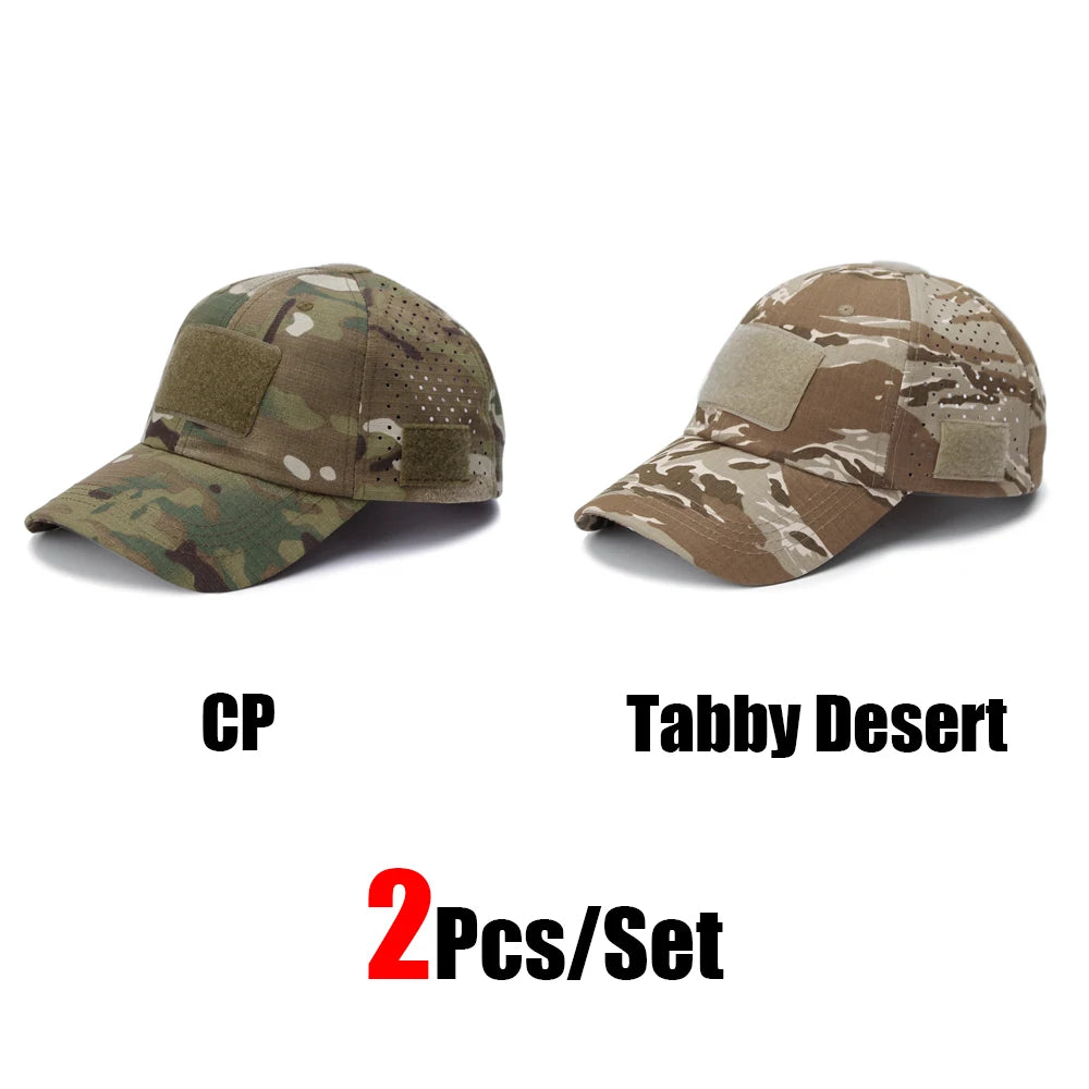 New Men’s Camouflage Baseball Cap – Breathable Outdoor Sun Hat for Sports & Adventure - Image 34