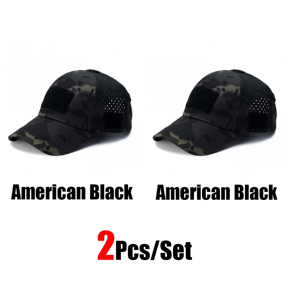 New Men’s Camouflage Baseball Cap – Breathable Outdoor Sun Hat for Sports & Adventure - Image 18