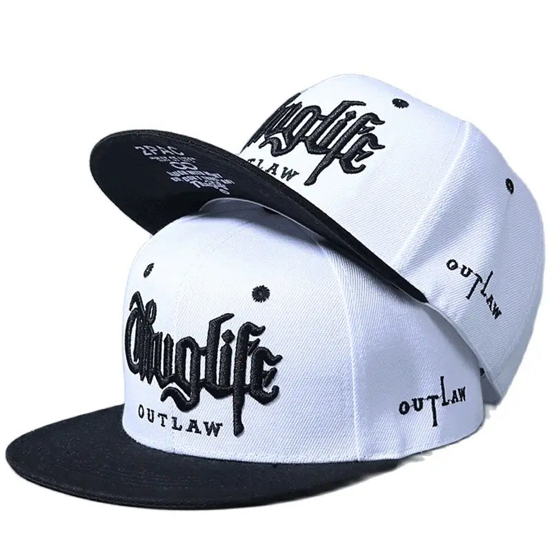 Thug Life Embroidered Baseball Cap – Fashion Snapback Hat for Adult Street & Casual Wear - Image 3