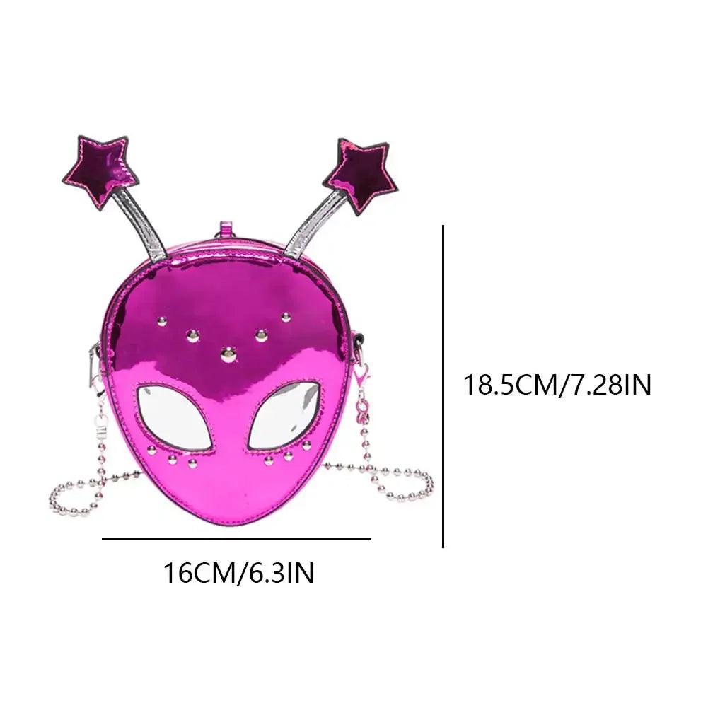 Novelty Halloween Ghost Bag – Gothic Crossbody Shoulder Purse for Women & Girls - Image 10