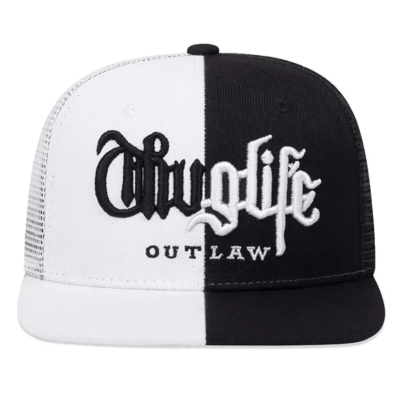 Thug Life Embroidered Baseball Cap – Fashion Snapback Hat for Adult Street & Casual Wear - Image 22