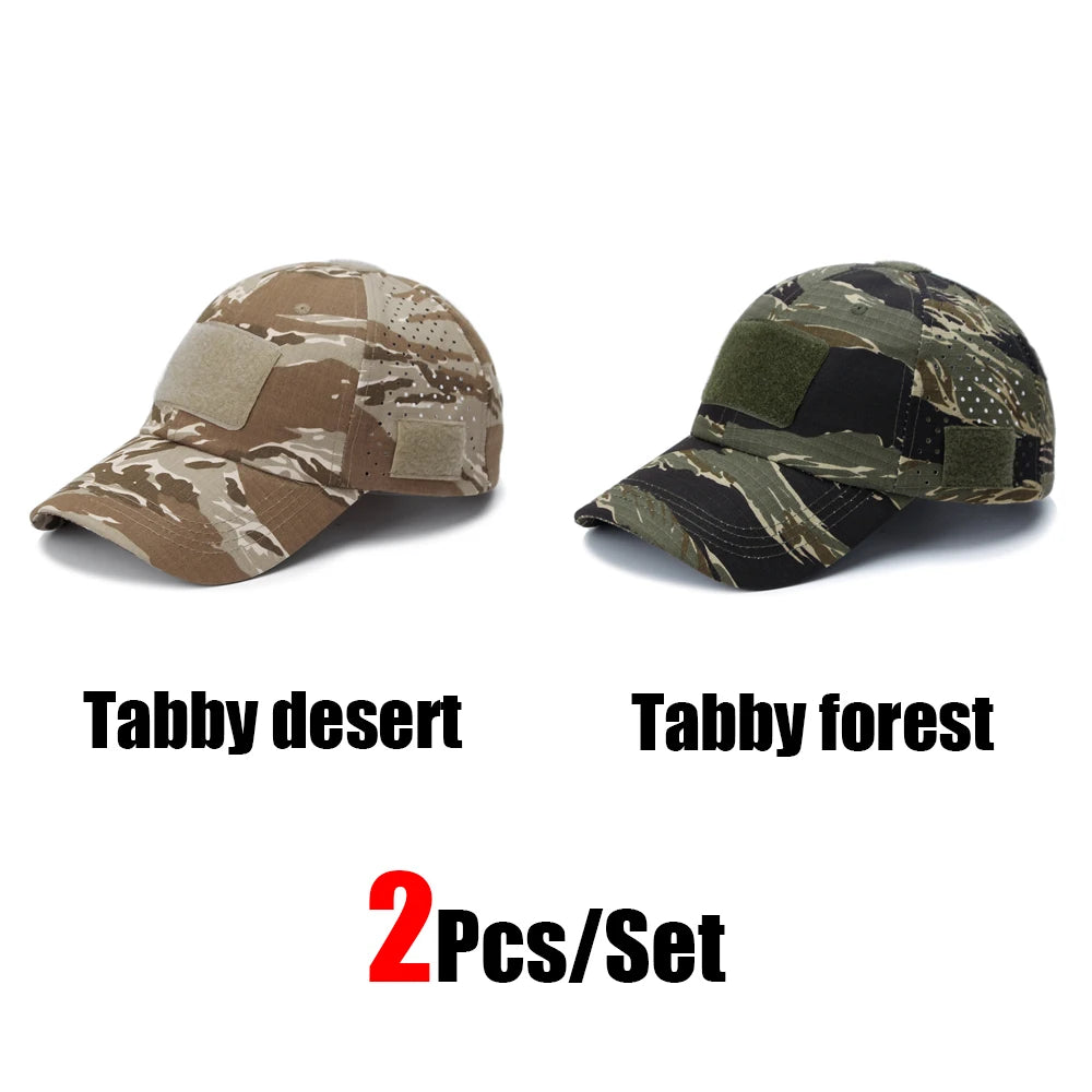 New Men’s Camouflage Baseball Cap – Breathable Outdoor Sun Hat for Sports & Adventure - Image 30