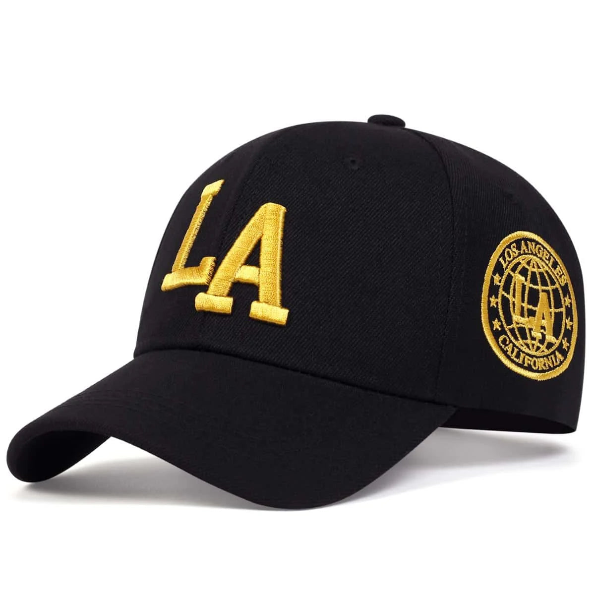 Unisex LA Letter Embroidery Snapback Cap – Adjustable Casual Hat for Spring & Autumn - Image 10