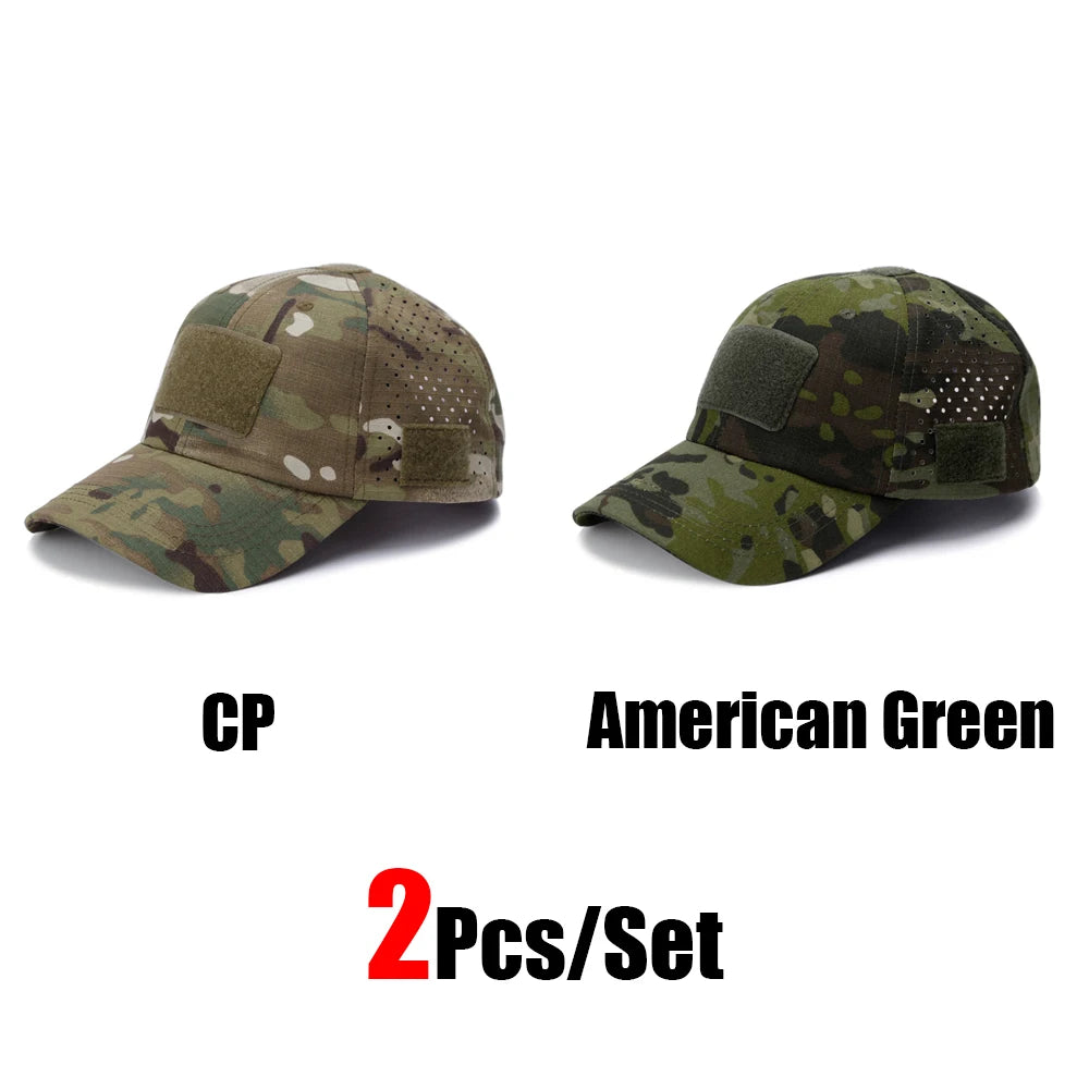 New Men’s Camouflage Baseball Cap – Breathable Outdoor Sun Hat for Sports & Adventure - Image 33