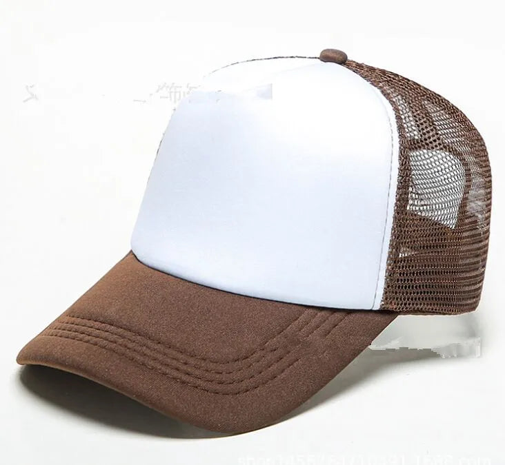 Customized Logo Mesh Baseball Caps – Unisex 5-Panel Trucker Snapback Hats for Summer - Image 27