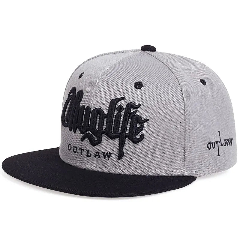 Thug Life Embroidered Baseball Cap – Fashion Snapback Hat for Adult Street & Casual Wear - Image 24