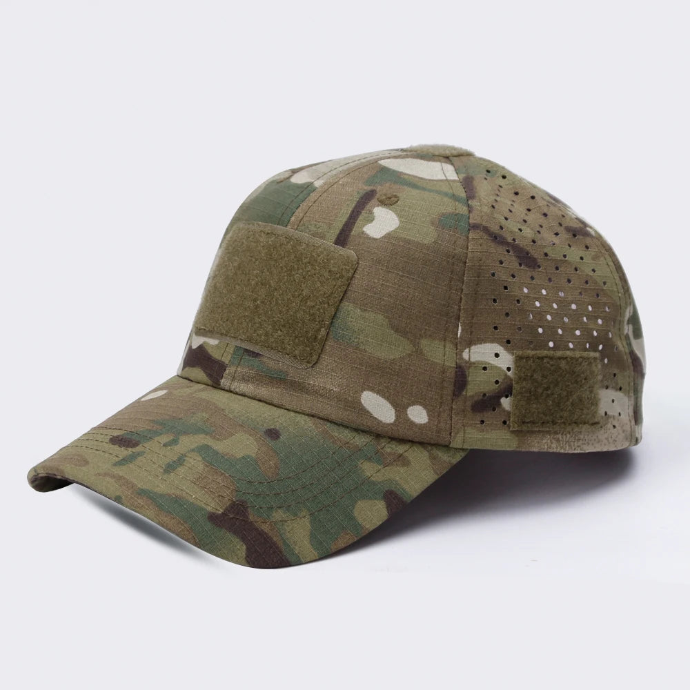 New Men’s Camouflage Baseball Cap – Breathable Outdoor Sun Hat for Sports & Adventure - Image 7