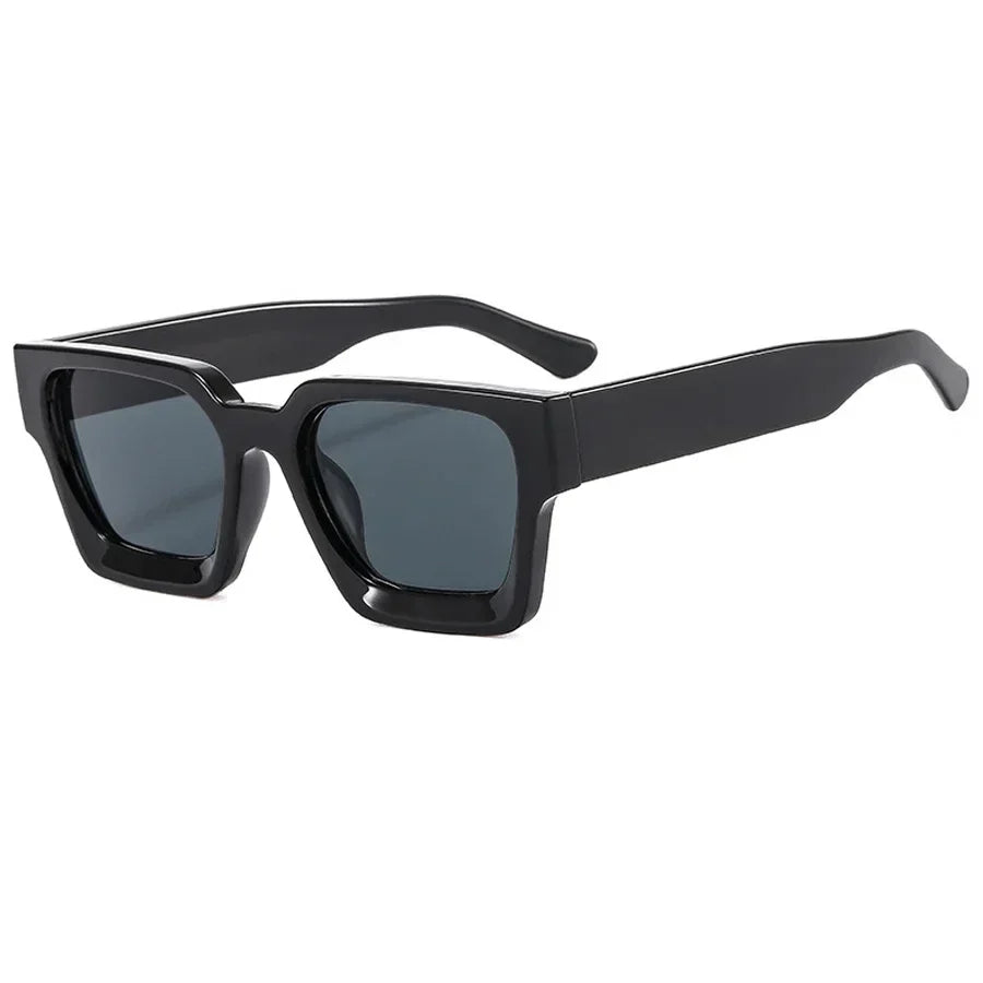 Retro Classic Square Sunglasses – Unisex Vintage-Inspired UV400 Shades for Everyday Style - Image 3