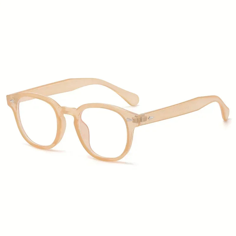 JNPCXI Retro Round Sunglasses – Punk-Inspired UV400 Shades with Rivet Details for Men & Women - Image 8