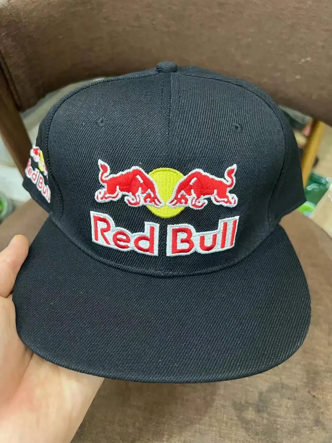 RED BULL Baseball Cap Snapback Hat Hats & Caps Men Moto Letters Racing Motocross Riding Hip Hop Sun Hats - Image 3