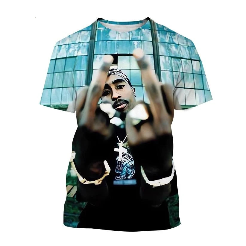 2023 Hot Sale 3D Printed T-Shirt – Unisex Hip Hop Street Style Tee for Kids - Image 2