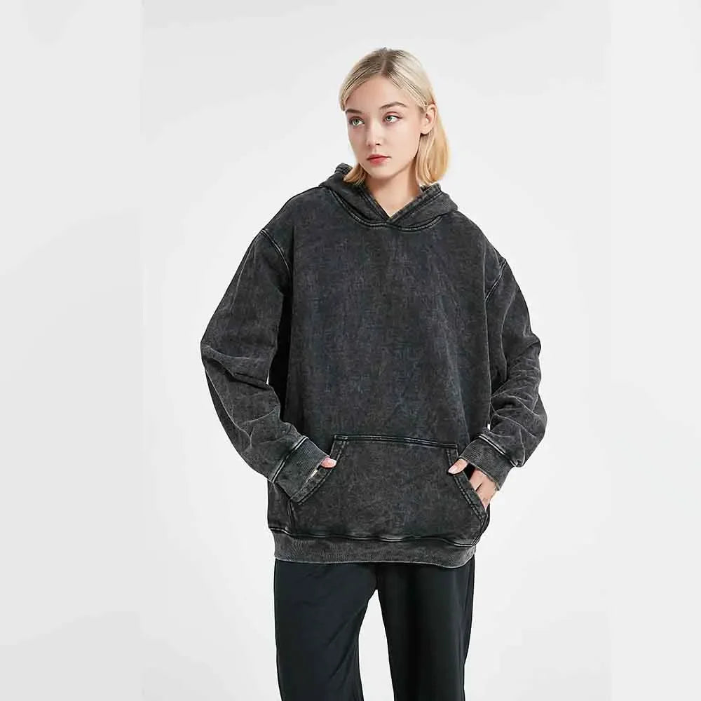 Vintage Washed Hoodies - Image 2