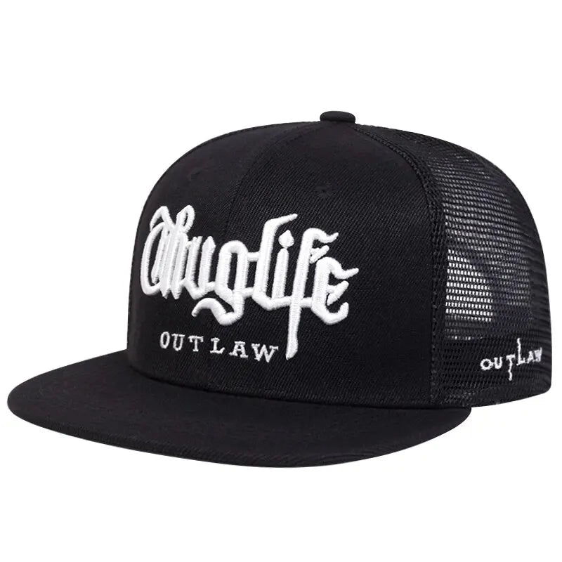 Thug Life Embroidered Baseball Cap – Fashion Snapback Hat for Adult Street & Casual Wear - Image 13