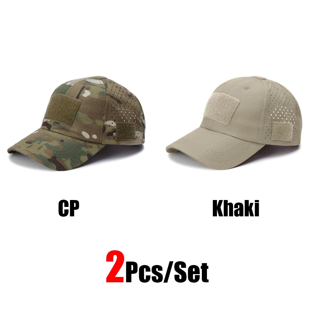New Men’s Camouflage Baseball Cap – Breathable Outdoor Sun Hat for Sports & Adventure - Image 11
