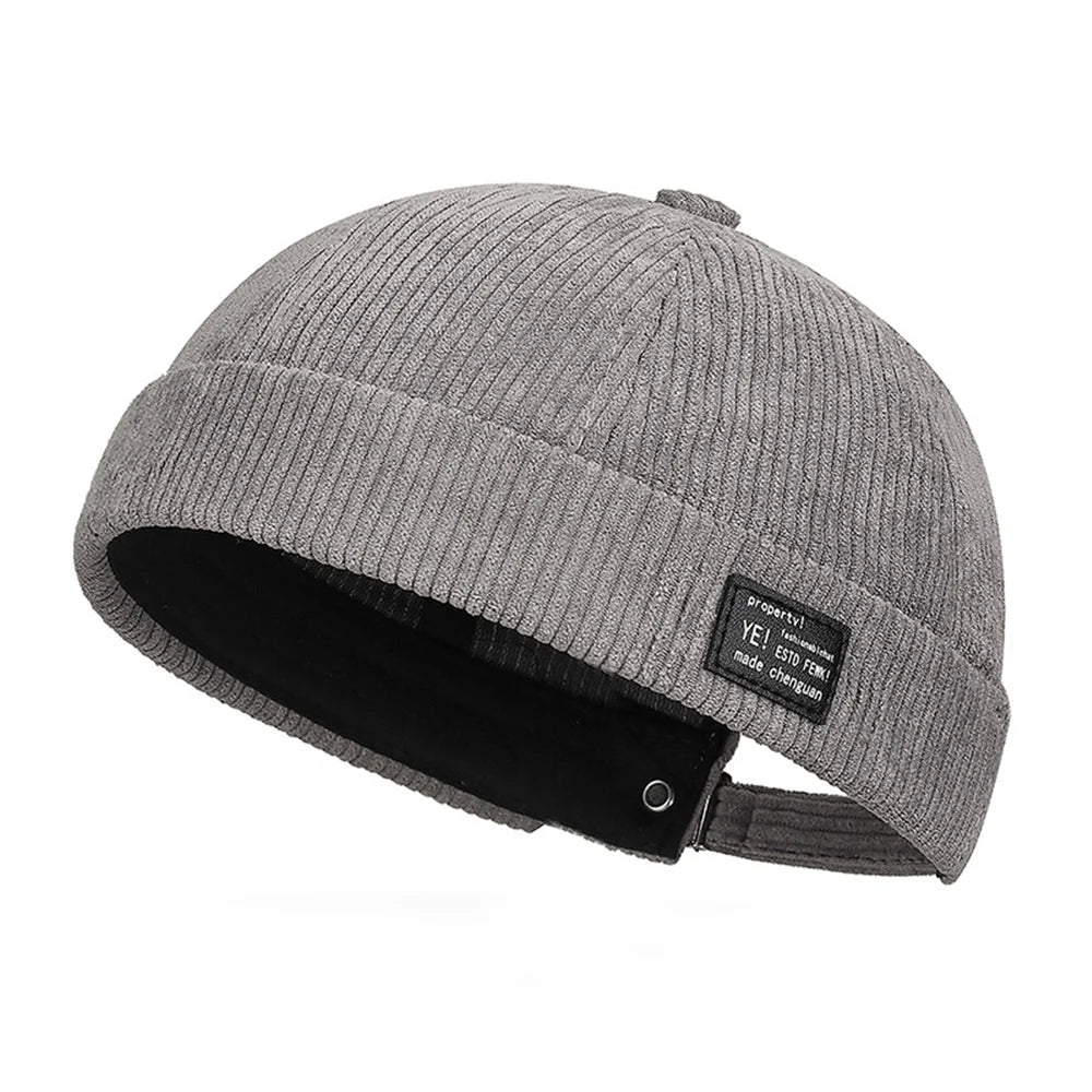 Vintage Brimless Docker Cap – Adjustable Cotton Skullies Beanie for Men’s Streetwear & Hip Hop Style - Image 15