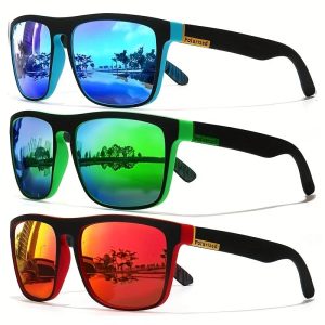 Vintage Square Polarized Sunglasses – Unisex Luxury Driving & Fishing Eyewear with UV400 Protection