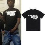 Chief Keef “Chicago Hates You” Rapper T-Shirt – Oversized Hip Hop Cotton Tee for Men