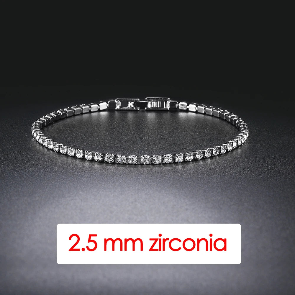 Hip Hop Iced Out Tennis Bracelet for Men – 3/4/5mm Cubic Zirconia Streetwear Jewelry - Image 13
