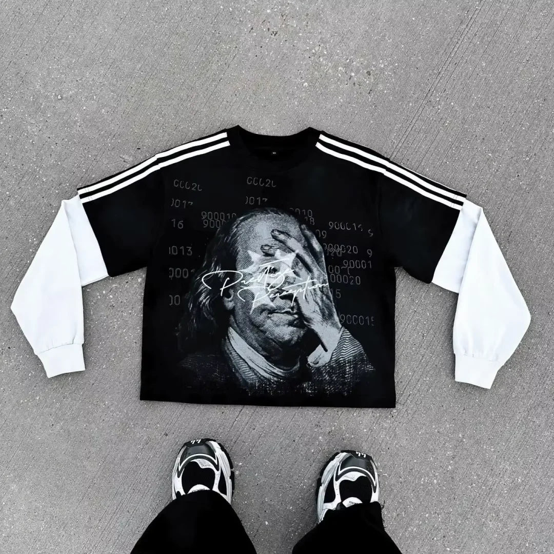 Women's Affliction-Inspired Long Sleeve T-Shirt – Y2K Gothic Streetwear Oversized Top - Image 21